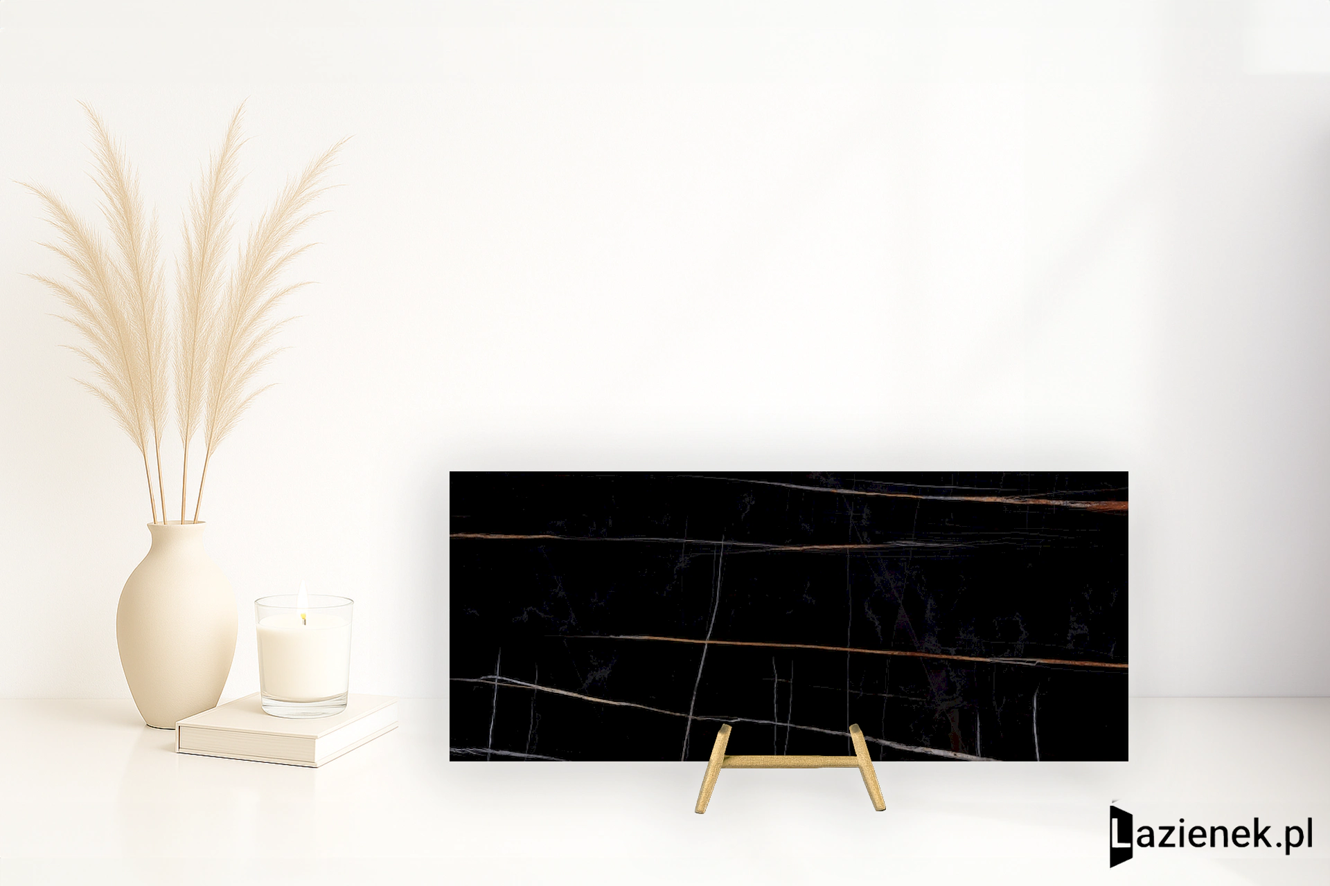 La Fabbrica Ava Sahara Noir Sahara Noir półpoler 120x280 cm gr. 6 mm - płytka rektyfikowana / (L)185004